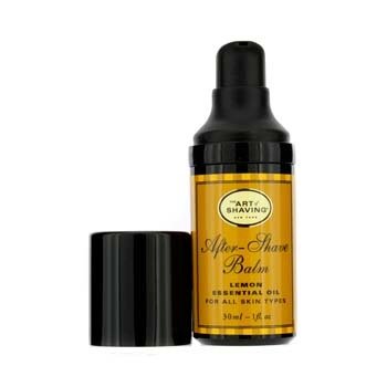 After Shave Balm - Lemon Essential Oil (Travel Size, Pump, For All Skin Types)