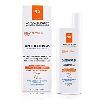 Anthelios 45 Ultra Light Sunscreen Fluid For Face (N/C Skin)