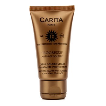 Progressif Anti-Age Solaire Protecting & Moisturizing Sun Cream for Face SPF 10