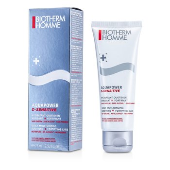 Homme Aquapower D-Sensitive Daily Moisturizing, Soothing And Fortifying Care