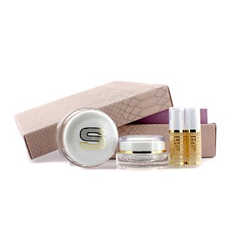 Anti-Age Prestige Kit: Sisleya Global Anti-Age Cream 50ml+Sisleya Eye & Lips Contour Cream 15ml+Sisleya Elixir  5ml x 2