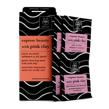 Express Beauty Gentle Cleansing Mask with Pink Clay 9946