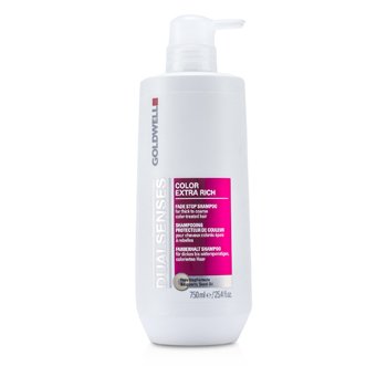 Dual Senses Color Extra Rich Fade Stop Shampoo (For Thick to Coarse Color-Treated Hair)