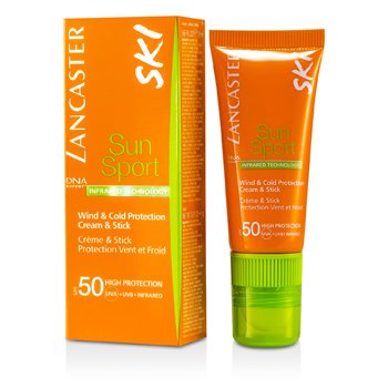 Sun Sport Ski Wind & Cold Protection Cream & Stick SPF 50 (Face & Lips)