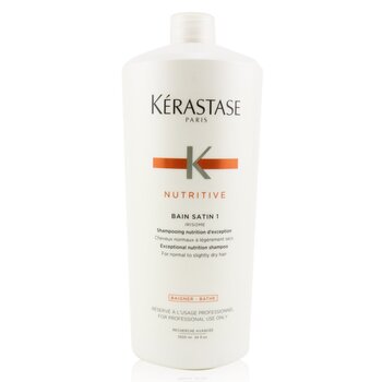 Nutritive Bain Satin 1 Exceptional Nutrition Shampoo (For Normal to Slightly Dry Hair)