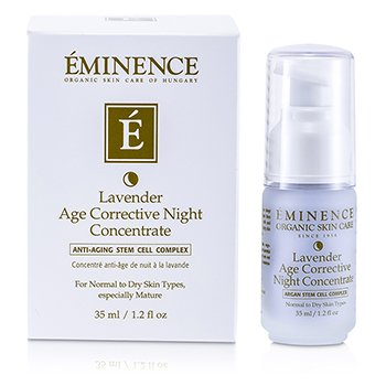 Lavender Age Corrective Night Concentrate - For Normal to Dry Skin, especially Mature