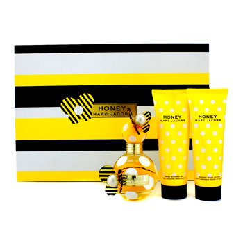 Honey Coffret: Eau De Parfum Spray 50ml/1.7oz + Body Lotion 75ml/2.5oz + Shower Gel 75ml/2.5oz