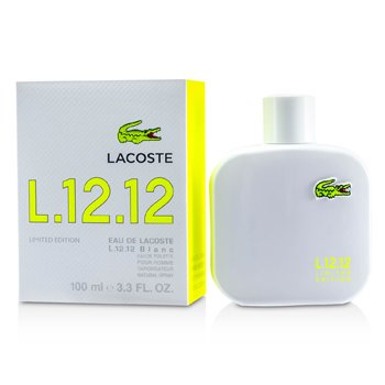Eau De Lacoste L.12.12 Blanc Eau De Toilette Spray (Limited Edition)