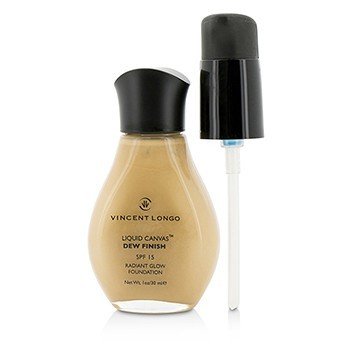Liquid Canvas Dew Finish Foundation SPF15 (Radiant Glow) - # 8 Natural (Unboxed)