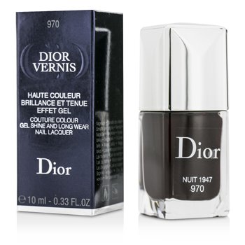 Dior Vernis Couture Colour Gel Shine & Long Wear Nail Lacquer - # 970 Nuit 1947