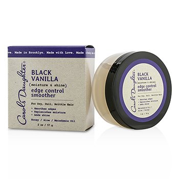 Black Vanilla Moisture & Shine Edge Control Smoother (For Dry, Dull or Brittle Hair)
