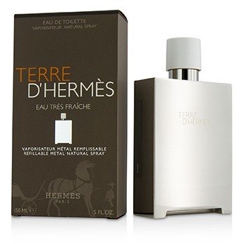 Terre D'Hermes Eau Tres Fraiche Eau De Toilette Refillable Metal Spray