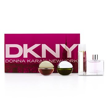House Of DKNY Miniature Coffret: City, Be Delicious, Energizing, Golden Delicious
