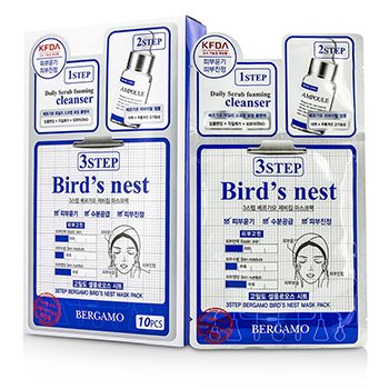 3Step Bergamo Mask Pack - Bird's Nest