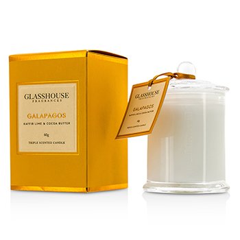 Triple Scented Candle - Galapagos (Kaffir Lime & Cocoa Butter)