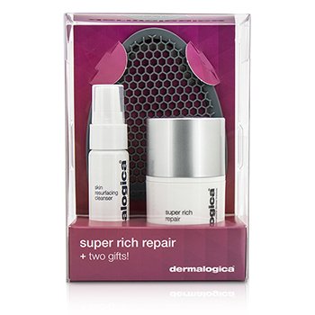 Super Rich Repair Limited Edition Set: Super Rich Repair 50ml + Skin Resurfacing Cleanser 30ml + Facial Cleansing Mitt