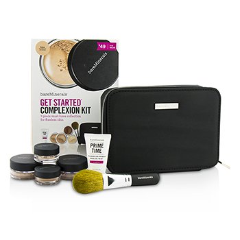 BareMinerals Get Started Complexion Kit For Flawless Skin - # Medium (Box Slightly Damaged)