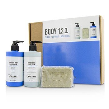 Body 1.2.3 Kit: Body Wash 300ml + Hand & Body Moisturizer 300ml + Body Bar 198g