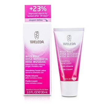 Wild Rose Smoothing Facial Lotion For Normal To Combination Skin  (Exp. Date: 07/2017)