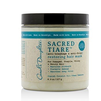 Sacred Tiare Anti-Breakage & Anti-Frizz Restoring Hair Mask (For Damaged, Fragile, Frizzy & Unruly Hair)