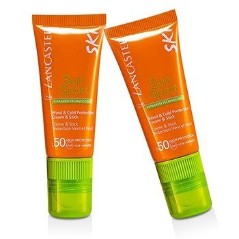Sun Sport Ski Wind & Cold Protection Cream & Stick SPF 50 Duo Pack (Face & Lips)