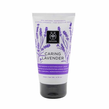Caring Lavender Moisturizing & Soothing Body Cream - For Sensitive Skin