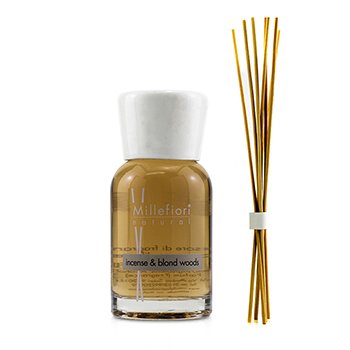 Millefiori Natural Fragrance Diffuser - Incense & Blond Woods