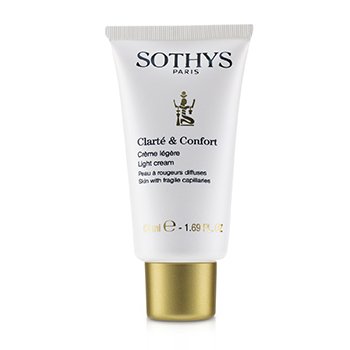 Sothys Clarte & Comfort Light Cream - For Skin With Fragile Capillaries