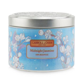 100% Beeswax Tin Candle - Midnight Jasmine