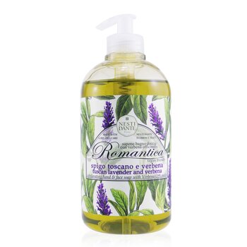 Nesti Dante Romantica Exhilarating Hand & Face Soap With Verbena Officinalis - Lavender And Verbena