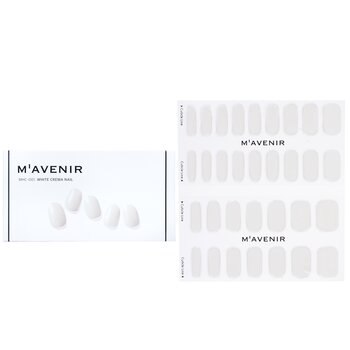 Mavenir Nail Sticker (White) - # White Crema Nail