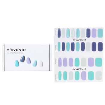 Mavenir Nail Sticker (Blue) - # Mint Berry Me Nail
