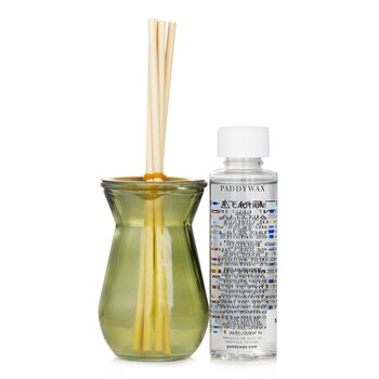 Paddywax Flora Reed Diffuser - Bamboo