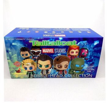 Marvel Studio Disney+ Cosbi Bobble-Head Collection (Case of 8 Blind Boxes)
