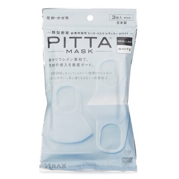 Arax Pitta Mask WHITE Regular - 3 Sheets