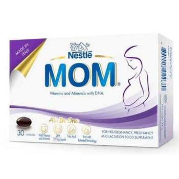 Nestle MOM Vitamins and Minerals with DHA