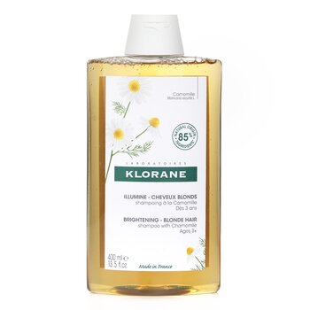 Klorane Shampoo With Chamomile (Brightening Blonde Hair)