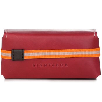 Eight & Bob Fragrance Leather Case - # Pomodoro Red (For 30ml)