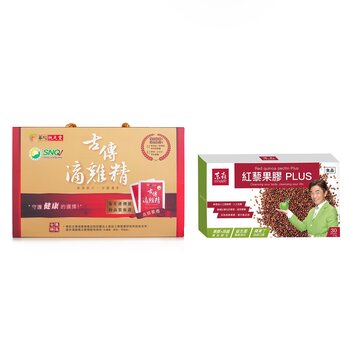 EcKare Red Quinoa Pectin Plus & Concentrated Chicken Essence Bundle