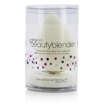 BeautyBlender With Mini Solid BlenderCleanser Kit - Pure (White)