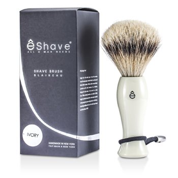 Shave Brush Silvertip - White
