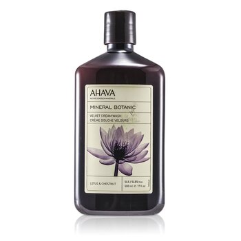 Mineral Botanic Velvet Cream Wash - Lotus Flower & Chestnut (Sensitive Skin)