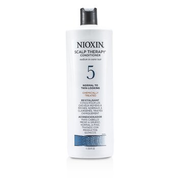 System 5 Scalp Therapy Conditioner For Medium to Coarse Hair, Chemically Treated, Normal to Thin-Looking Hair
