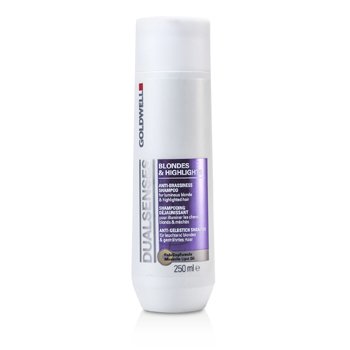 Dual Senses Blondes & Highlights Anti-Brassiness Shampoo (For Luminous Blonde & Highlighted Hair)