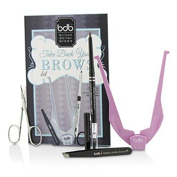 Take Back Your Brows Kit: 1x Brow Buddy, 1x Universal Brow Pencil, 1x Tweezers, 1x Scissors