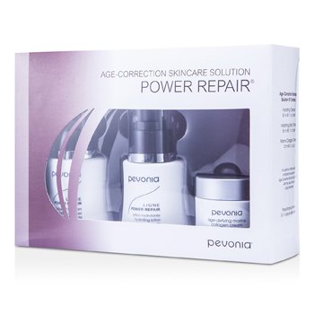 Age-Correction Skincare Solution - Power Repair: Hydrating Cleanser 50ml + Hydrating Lotion 50ml + Marine Collagen Cream 20ml
