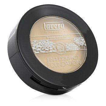 2 In 1 Compact Foundation - # 01 Ivory