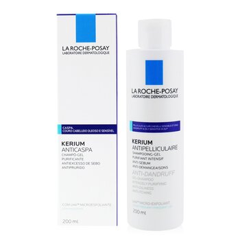 Kerium Anti-Dandruff Micro-Exfoliating LHA Gel Shampoo (For Oily Scalp)