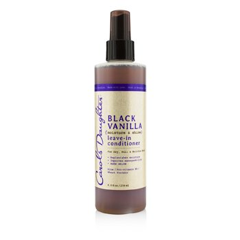 Black Vanilla Moisture & Shine Leave-In Conditioner (For Dry, Dull & Brittle Hair)