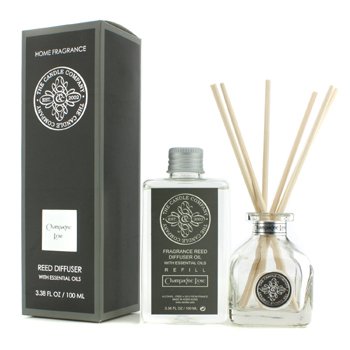 Reed Diffuser with Essential Oils - Champagne Rose